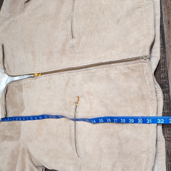 NWT Vintage Deadstock Winlit Leather Reversible Jacket Large In Tan Faux Fur - Picture 13 of 13